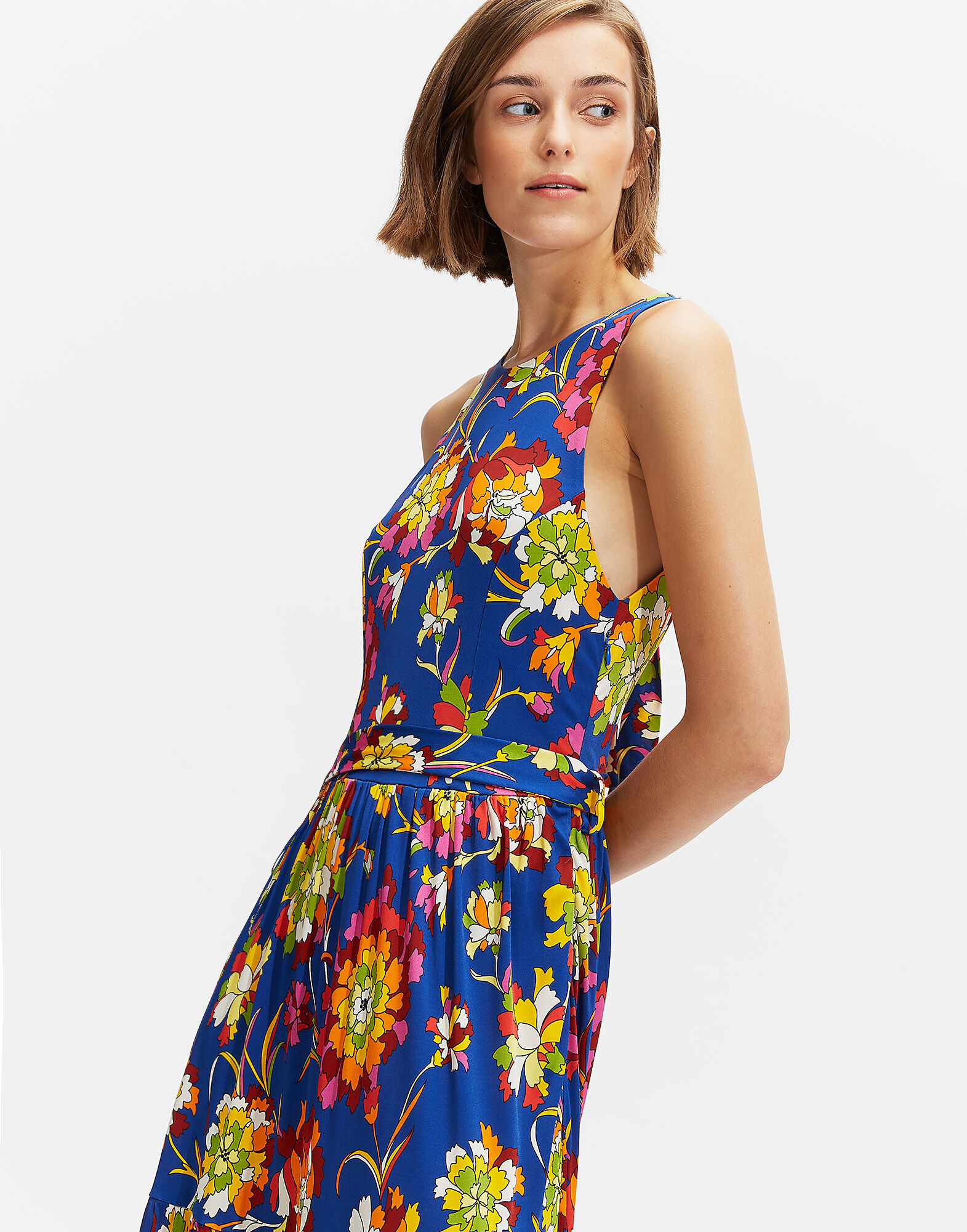 LaDoubleJ Pellicano Americano Dress Dandelion Blu DRE0056JER003DAN0003