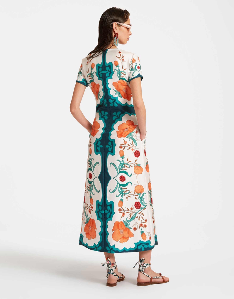 La DoubleJ Swing Dress La DoubleJ Swing Dress Morpheus Placée Orange DRE0128SIL001MOR01OR02