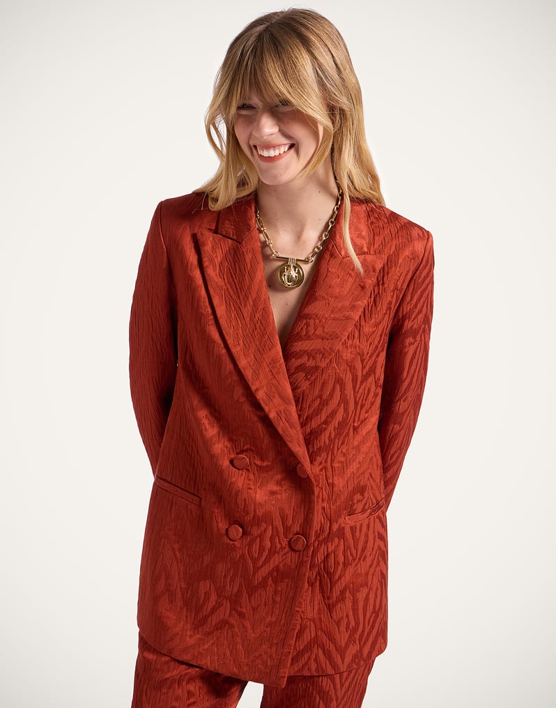 La DoubleJ Jagger Jacket La DoubleJ Jagger Jacket Animalier Rust JAC0148JCQ118ANI02OR04