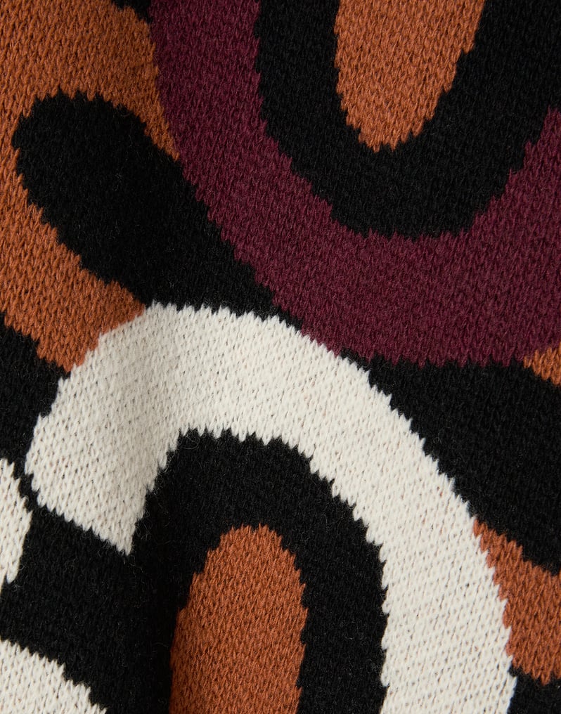 La DoubleJ Maiolika Robe La DoubleJ Maiolika Robe Multicolor Burgundy SCA0090KNI184VA432BR06