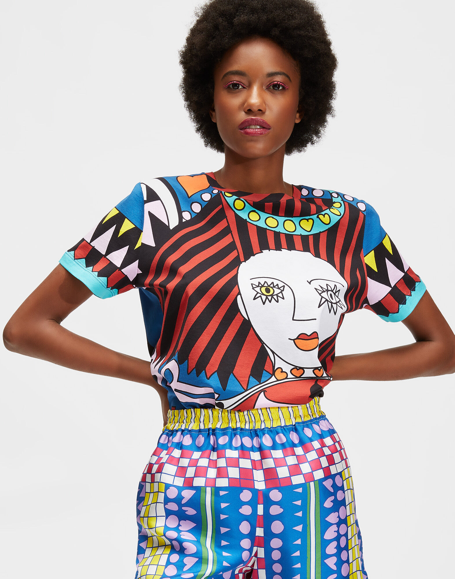 LaDoubleJ Total Goddess T-Shirt Artemis Big Placed SHI0033JER009ART0003