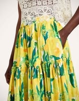 La DoubleJ Oscar Skirt La DoubleJ Oscar Skirt Zesty Yellow SKI0012COT039ZES01YE02