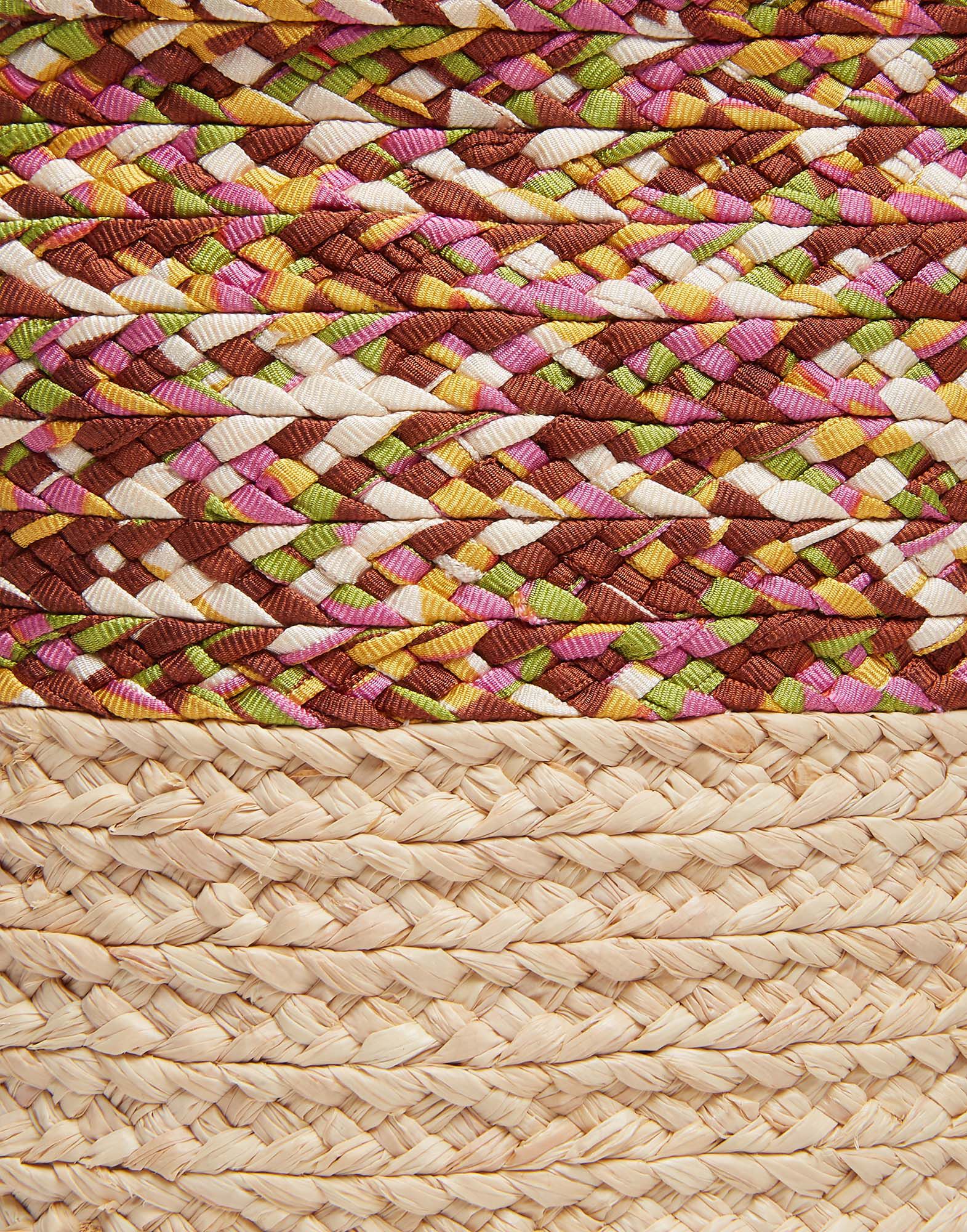 La DoubleJ Sunbathing Raffia Pouch Diamonds Giallo BAG0033SIL006DIA0005