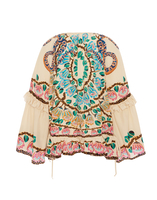 La DoubleJ Boho Blouse La DoubleJ Boho Blouse Eve Ecru TOP0132CRE005EEC01BR05