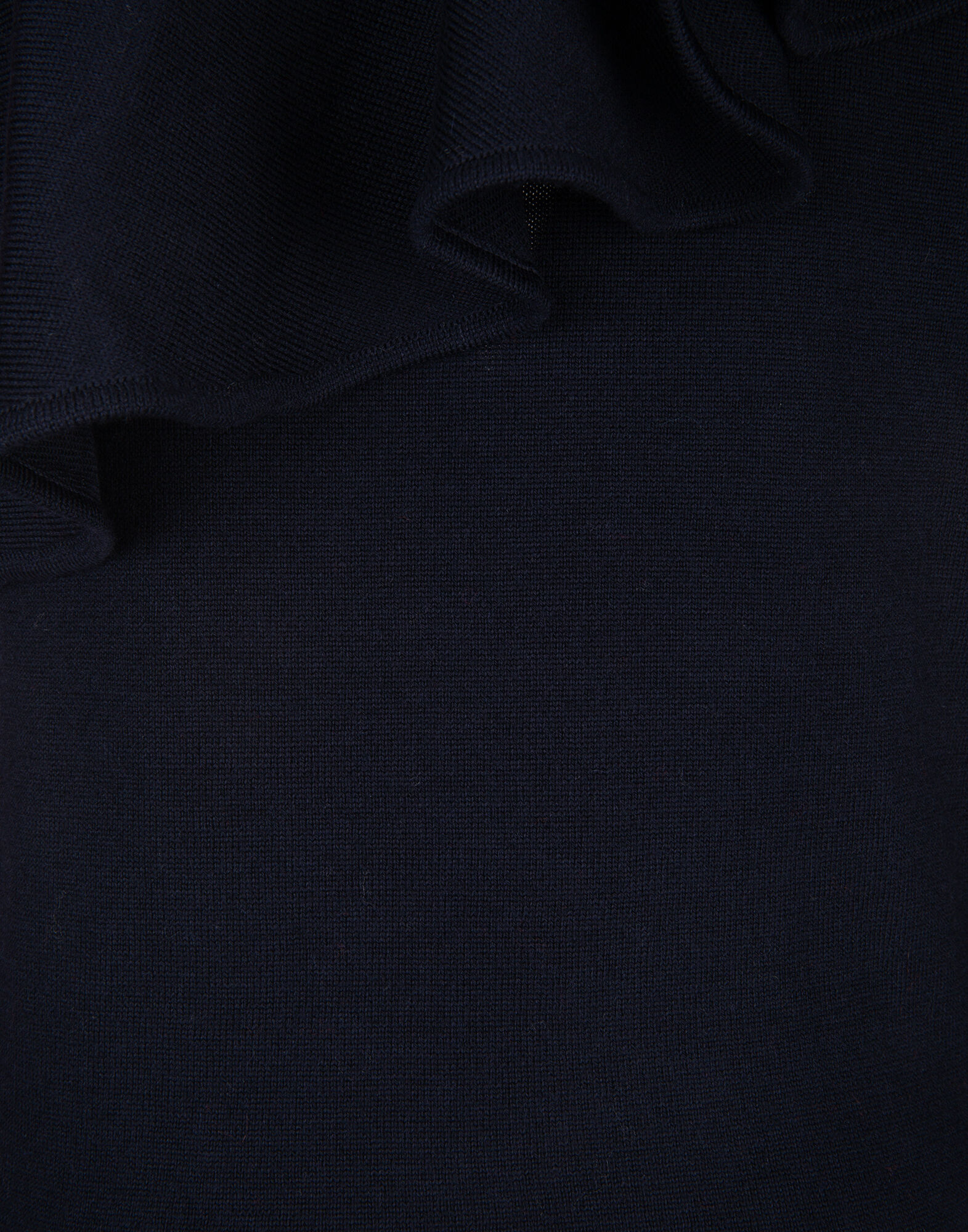 LaDoubleJ Supreme Top Tinta Unita Blu Navy PUL0014KNI008BLU0003