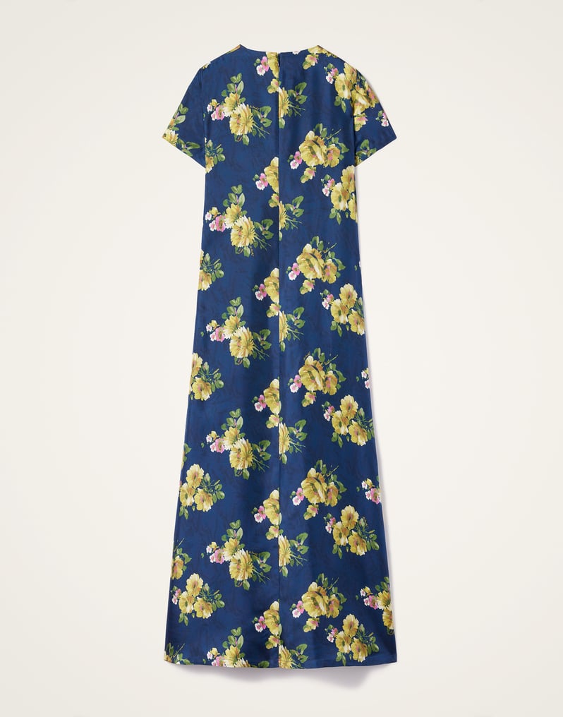 La DoubleJ Swing Dress La DoubleJ Swing Dress Riptide Midnight Blue DRE0001SIL001RIP01BU04