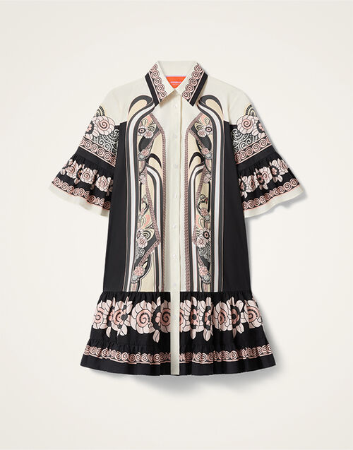 La DoubleJ Choux Dress Ambrosia Plac&eacute;e Pale Pink DRE0205COT015AMB03PI02