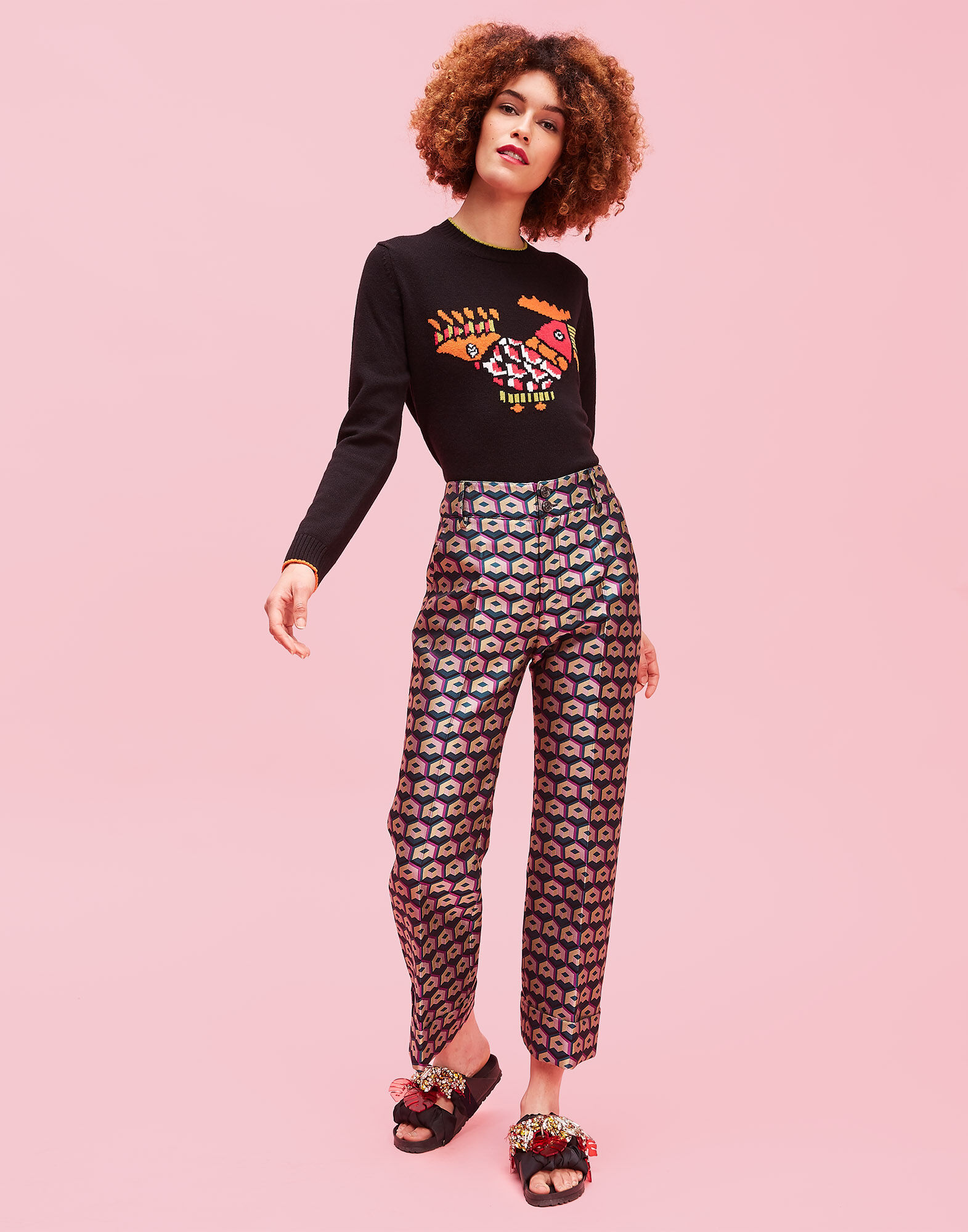 LaDoubleJ Cubi Verdi Hendrix Trousers Cubi Verdi TRO0007JAC004CUB0002