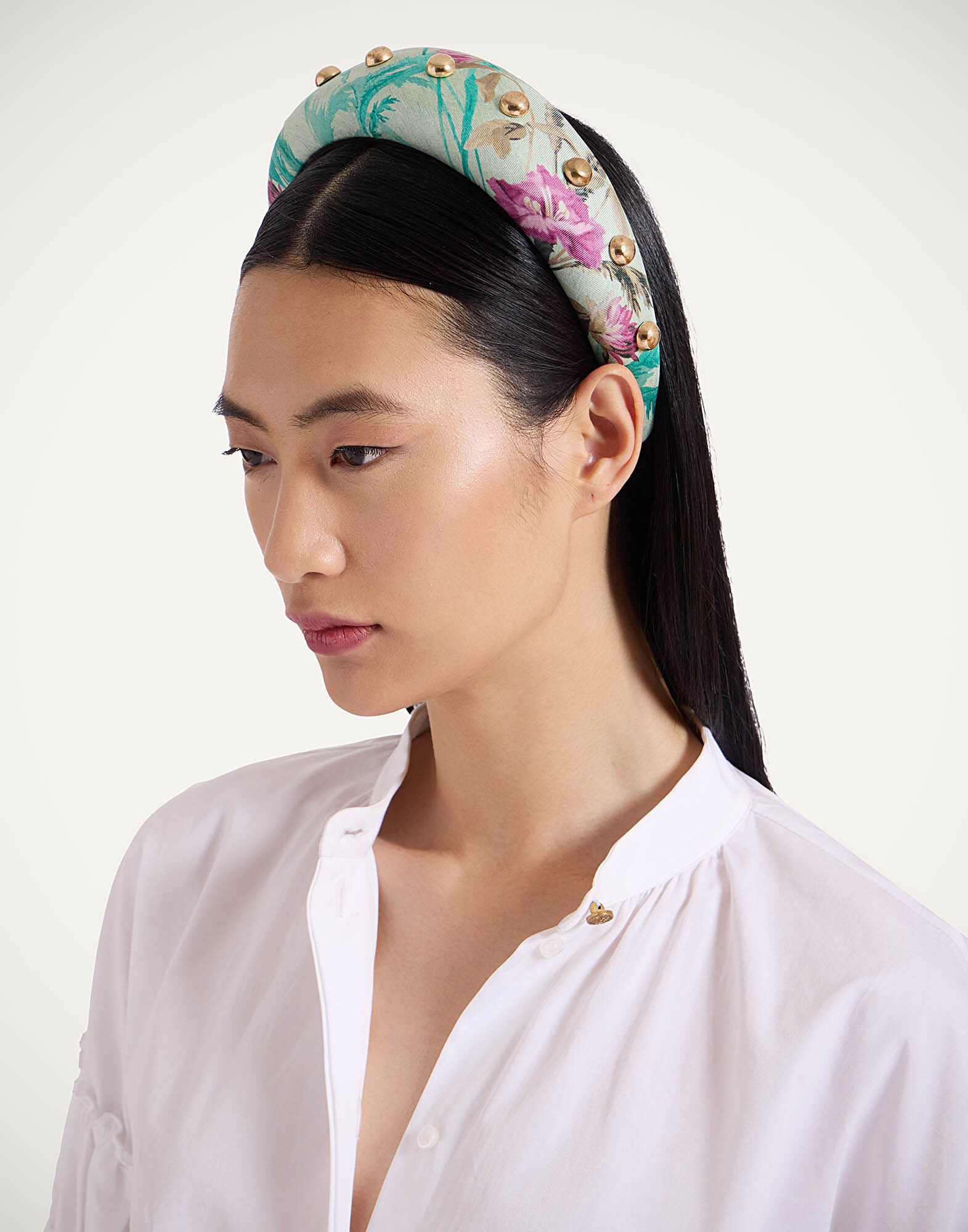 La DoubleJ Medici Headband Heath Mint HEB0022FOD001HEA01GR11