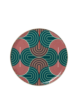 La DoubleJ Serving Platter Slinky Verde DIS0052CER001SLI0005
