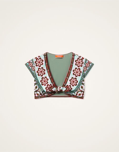 La DoubleJ Bardot Top La DoubleJ Bardot Top Pagoda Placée Rust SWI0094LYC006PAG01OR04