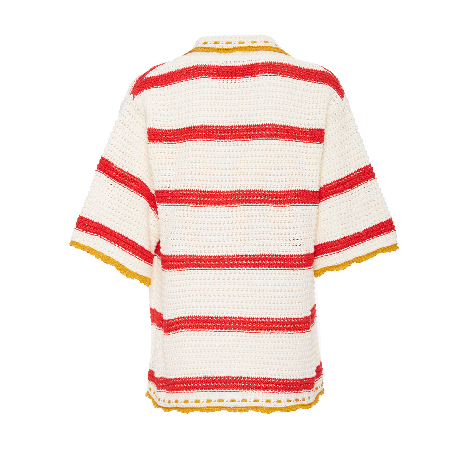 La Doublej Salt'n'vinegar Jacket In Cream & Red