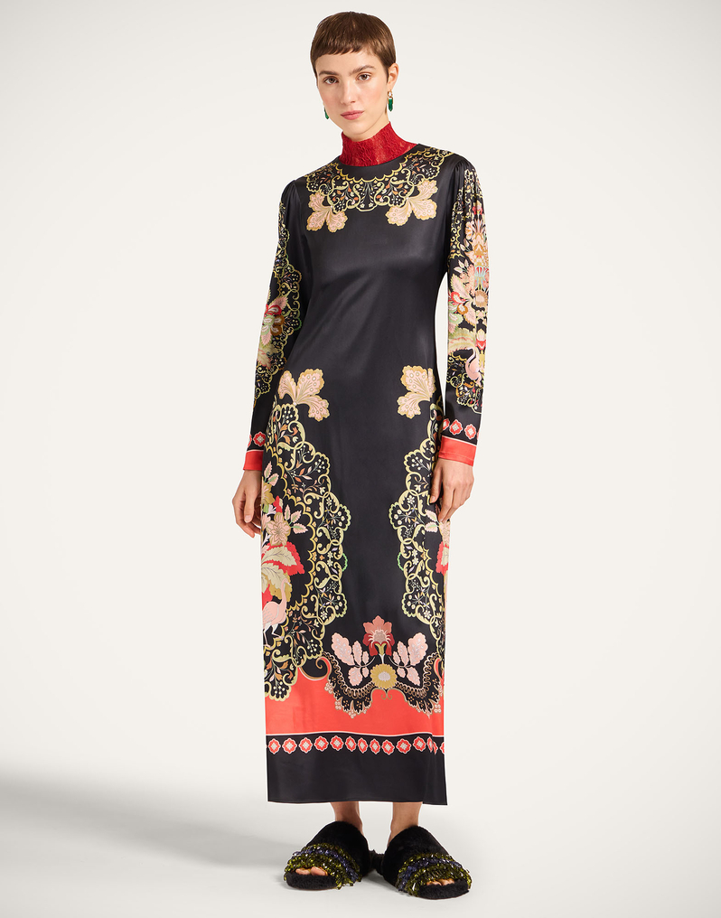 La DoubleJ Clingy Swing La DoubleJ Clingy Swing Cornucopia Placée Black DRE0762VIS023CRN03BL01