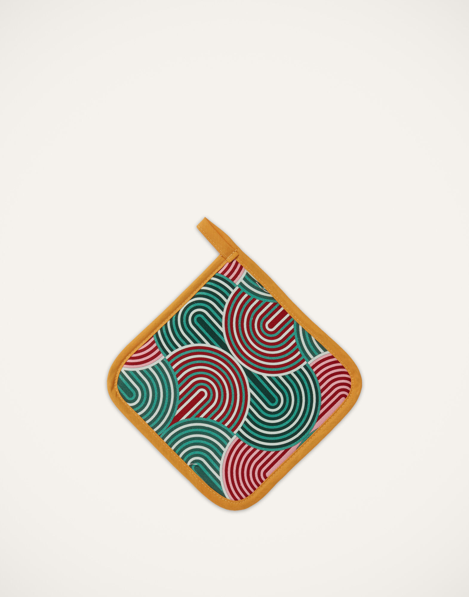 La DoubleJ Oven Glove & Pot Holder Slinky Verde PRE0001COT018SLI0005