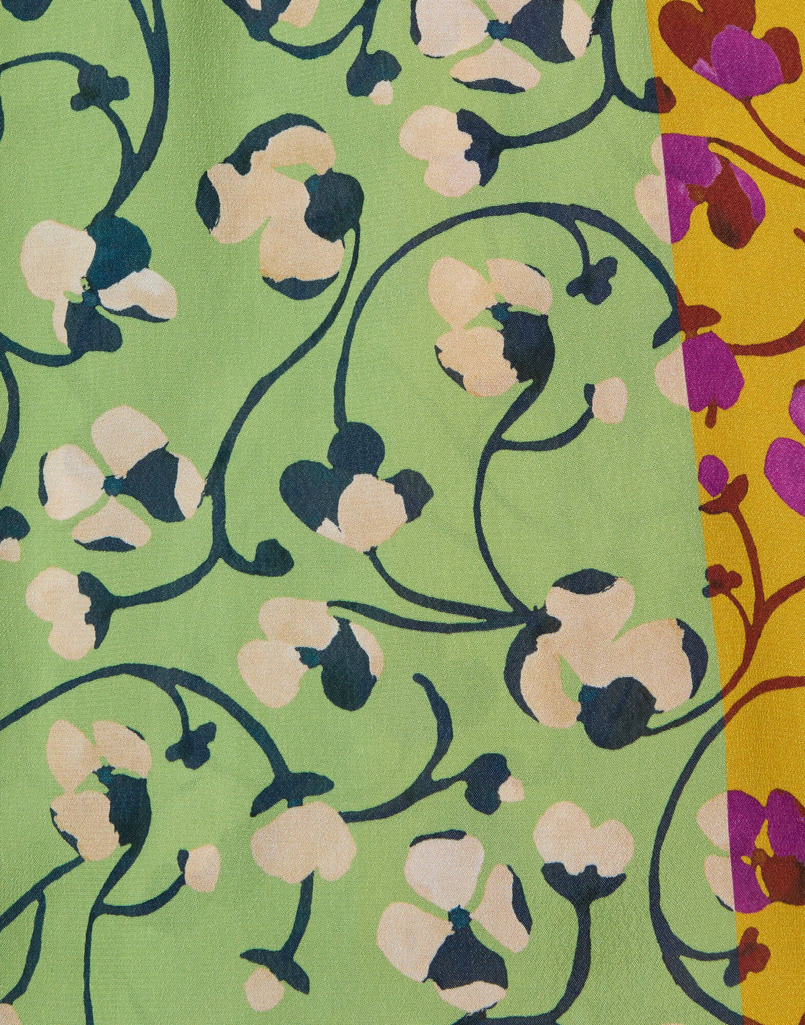 La DoubleJ Cerere Blouse Honeysuckle Tricolor Plac&eacute;e Yellow SHI0086VIS019HNY04YE02