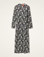 La DoubleJ Long Sleeve Swing Dress La DoubleJ Long Sleeve Swing Dress Aperol Black & White DRE0831JER027APE01BL03