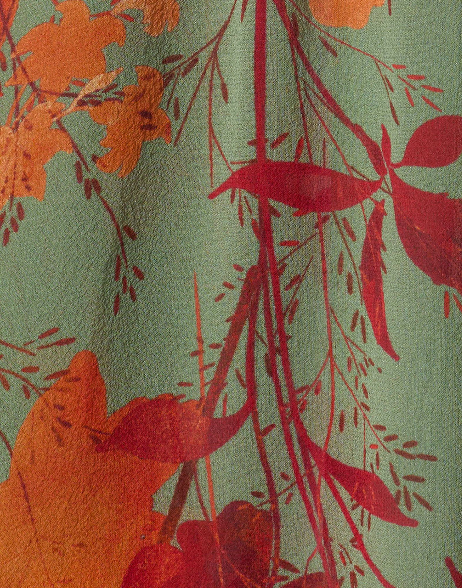 La DoubleJ Cerere Blouse Woodland Plac&eacute;e Camouflage SHI0086SIL014WOD01GR08