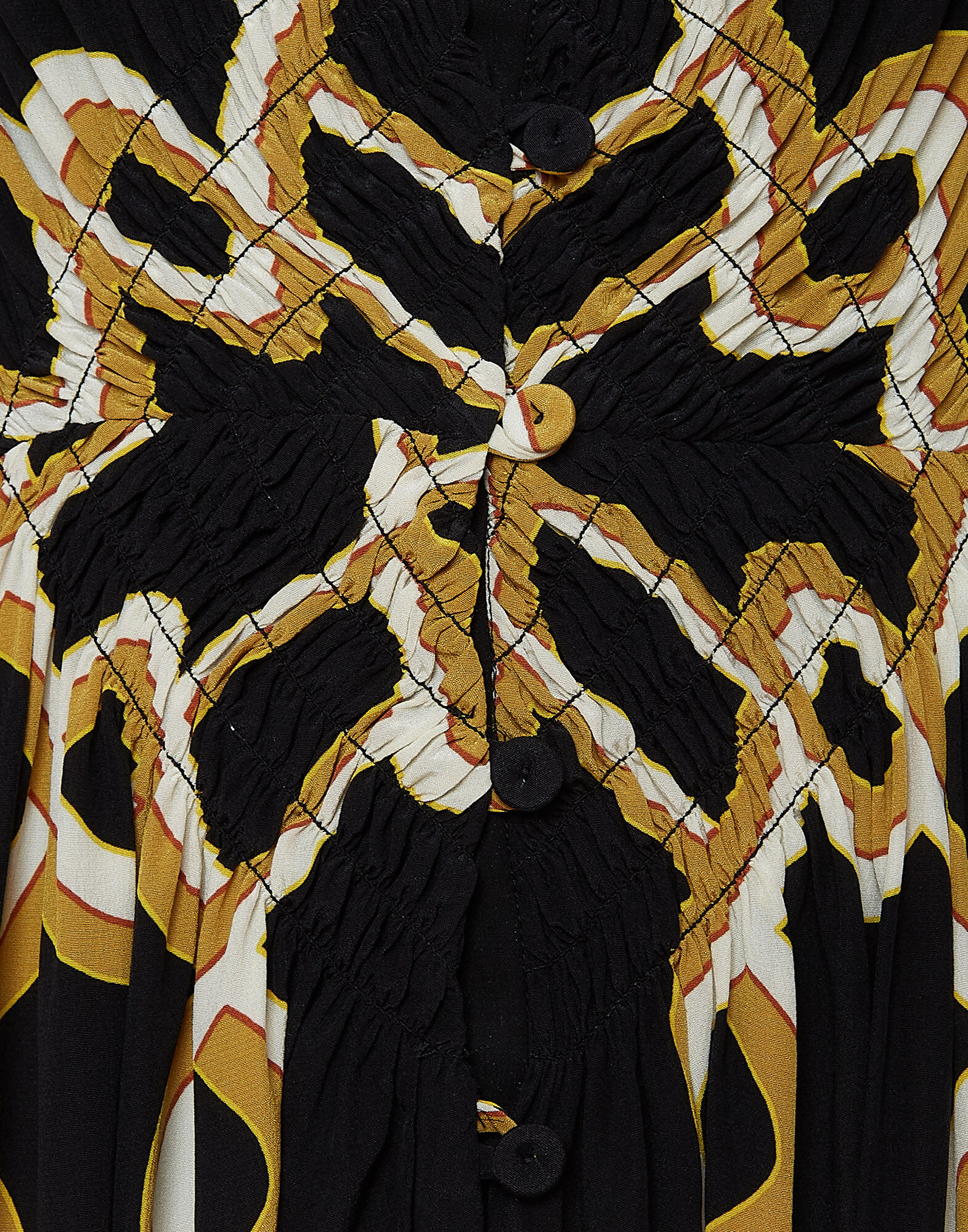 La DoubleJ Long Camerino Dress Tackle Black DRE0585CRE001TAC01BL01