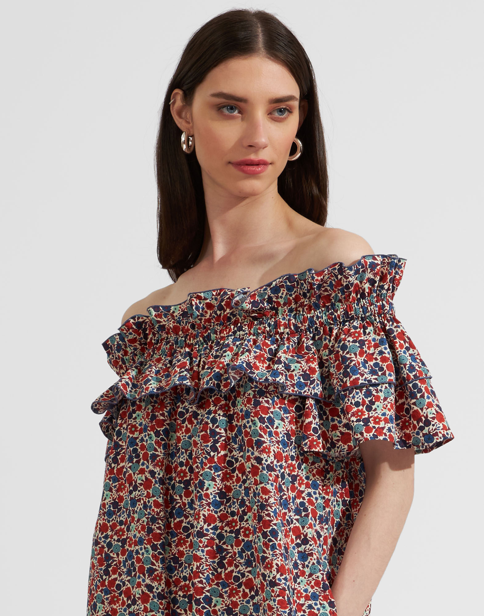 La DoubleJ Breakfast Dress Zia DRE0331COT039ZIA01BU03