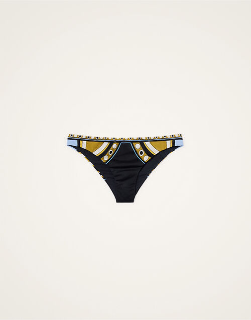 La DoubleJ Bikini Bottom Sanctuary Plac&eacute;e Black SWI0033LYC009SAC02BL01