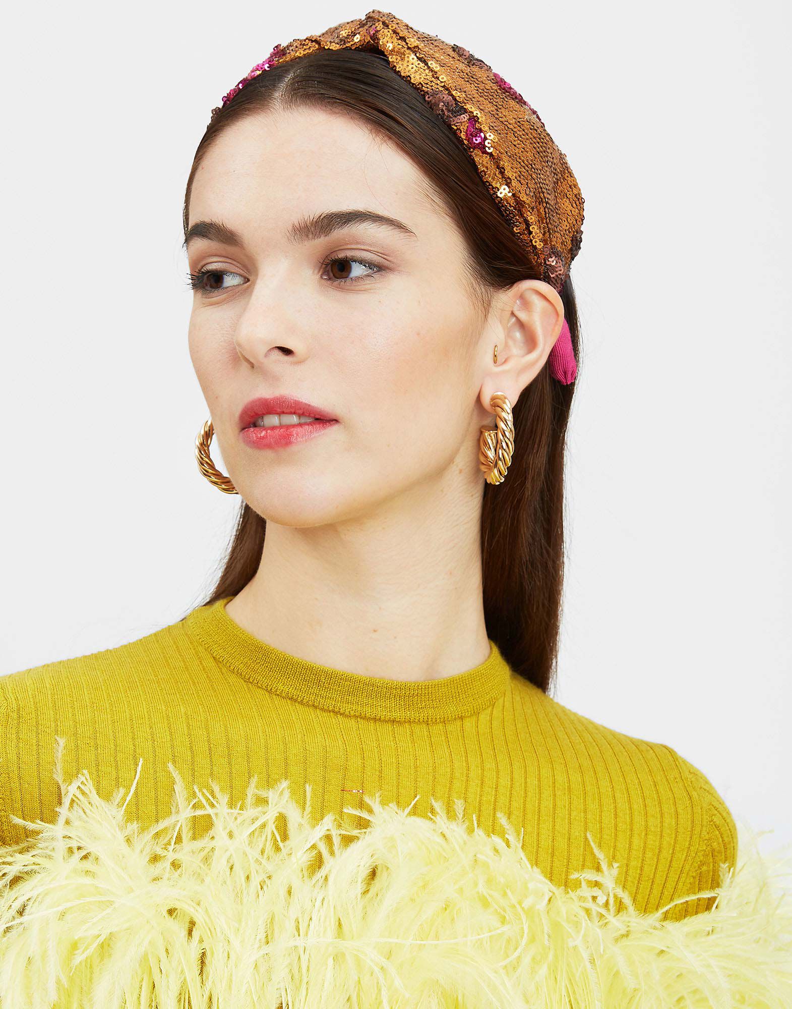 La DoubleJ Cerchietto Bronze HEB0010PAI005TXQ01OR04