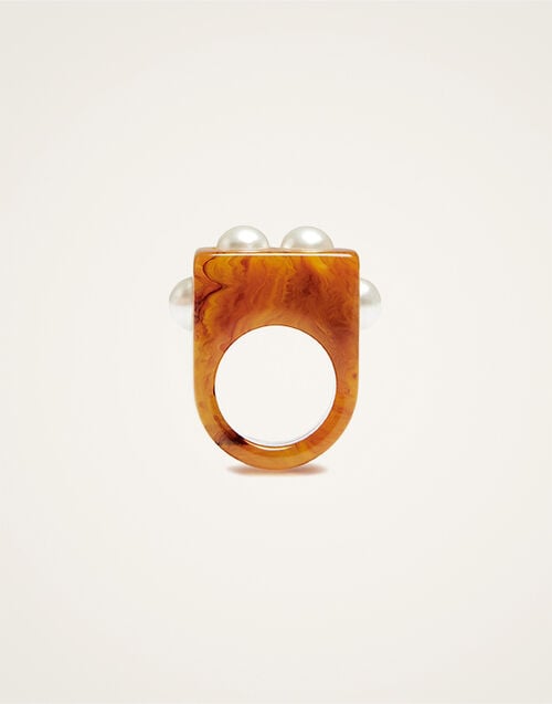 La DoubleJ Nefertiti Ring La DoubleJ Nefertiti Ring Solid Rust RIN0007POL007SOLIDOR04