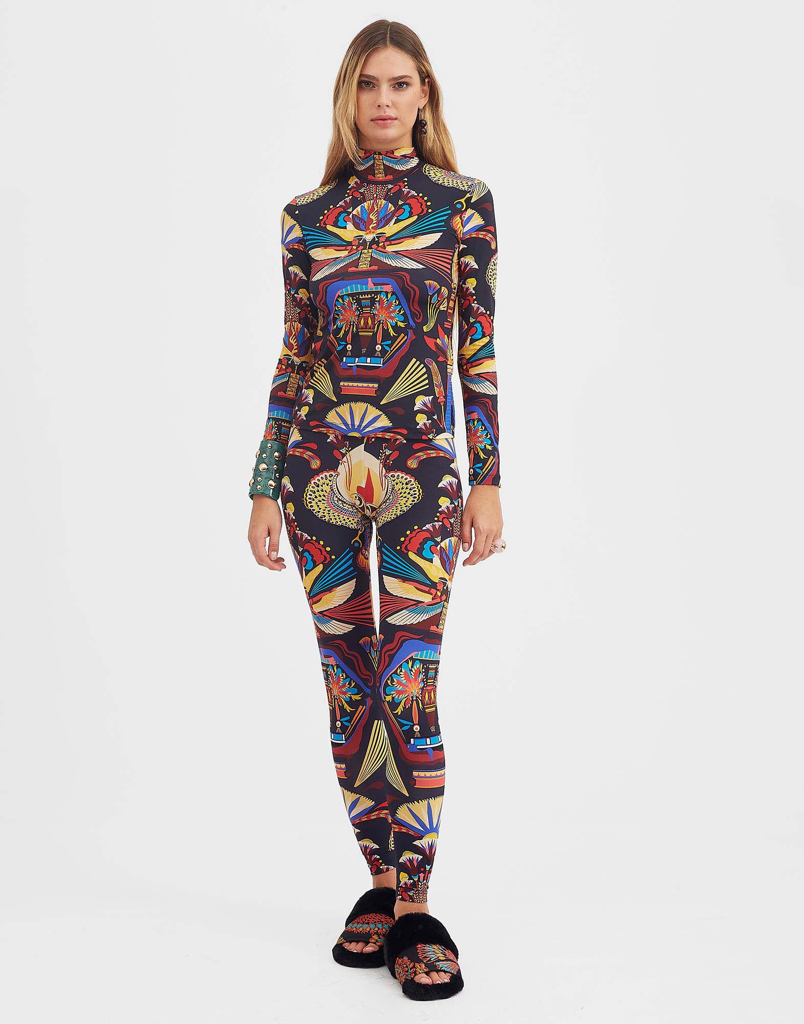 La DoubleJ Leggings Nephthys Navy TRO0013JER005NEP01BU06