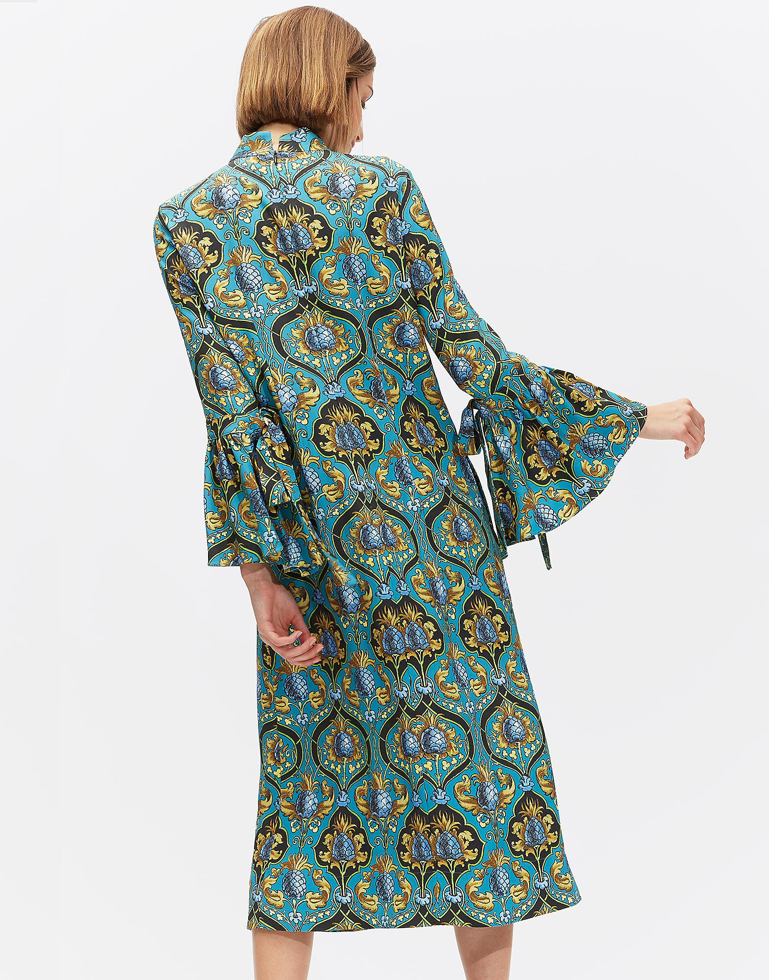 LaDoubleJ Happy Wrist Dress Lungo Ananas DRE0040SAB001ANA0001