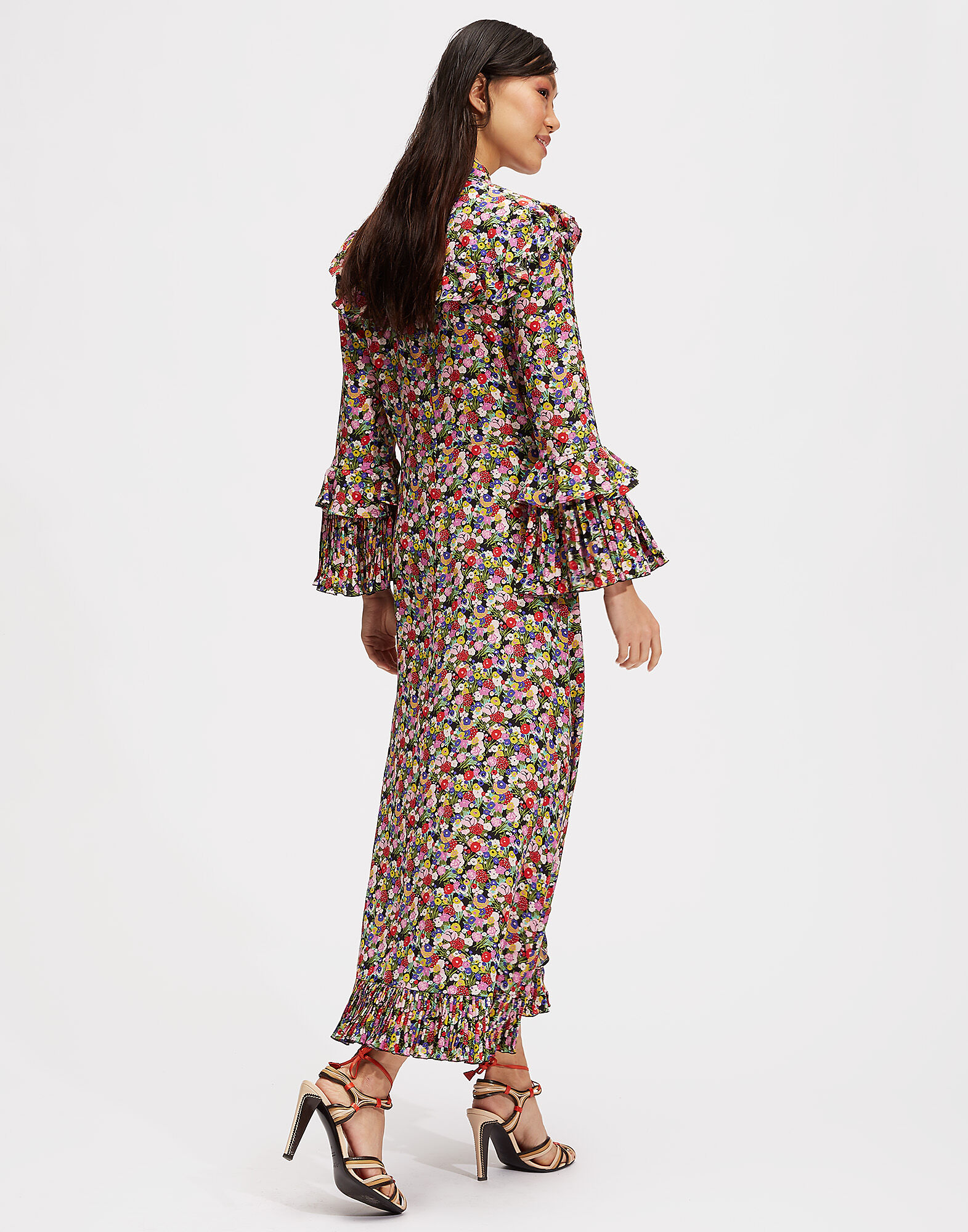 LaDoubleJ Long Fancy Dress Granny DRE0097SIL001GRA0001