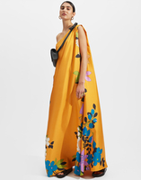 La DoubleJ Roy Dress Cameo Blooms Plac&eacute;e DRE0304SIL006CAB0001