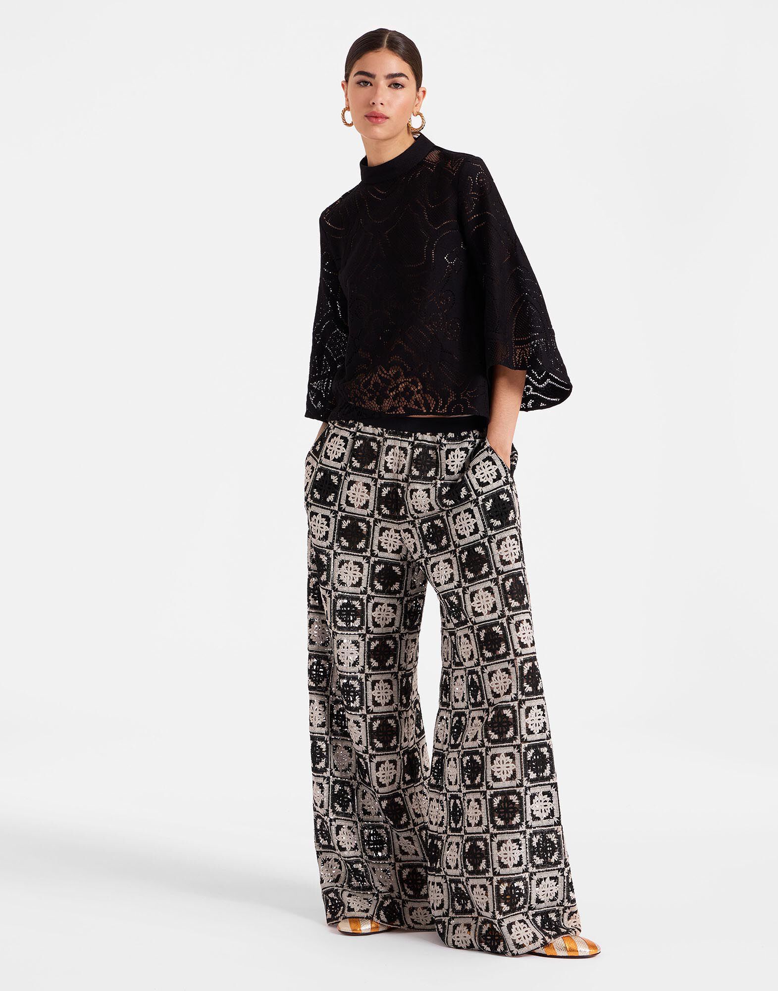 Mini palazzo pants sales