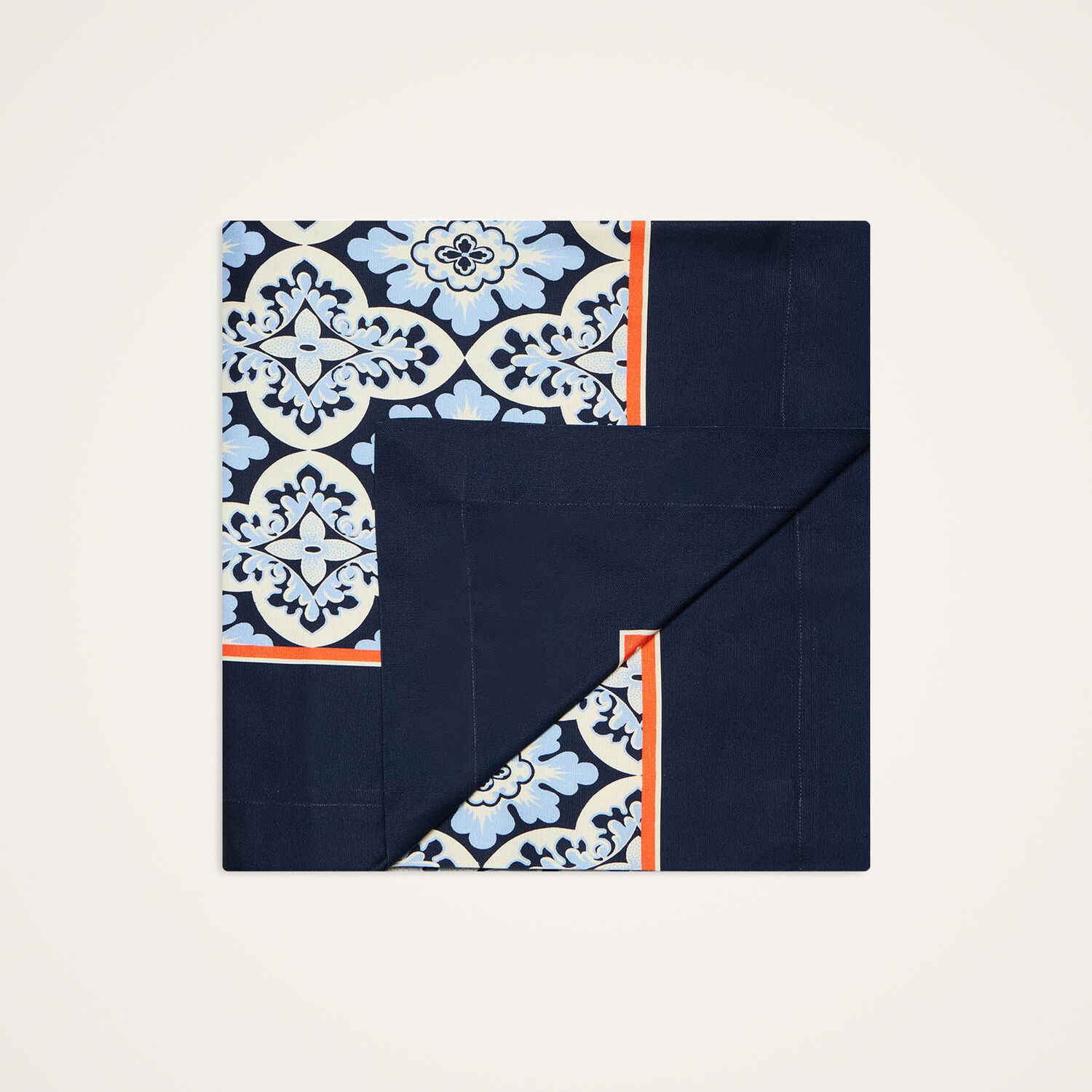 La Doublej Large Tablecloth In Palazzo Blue