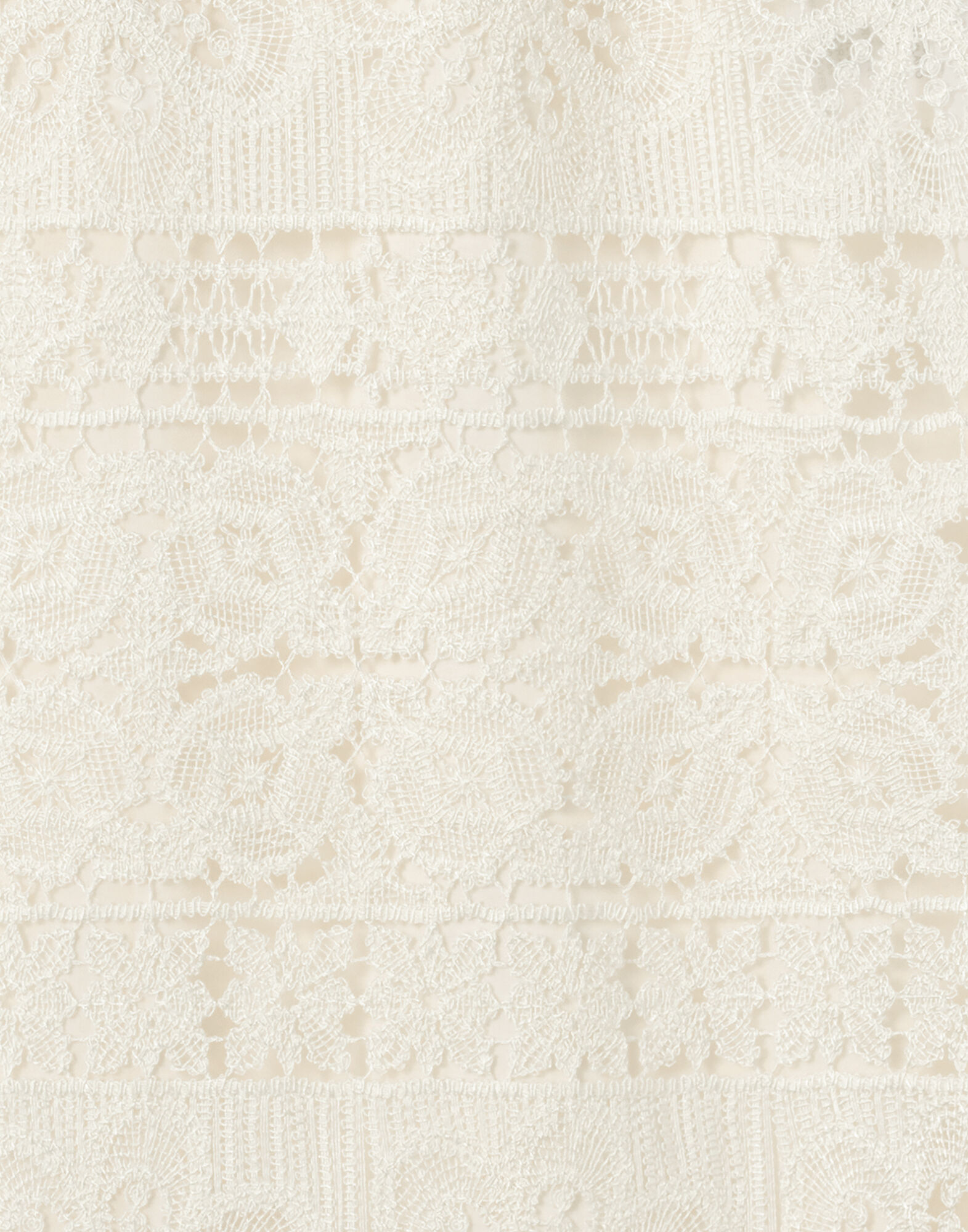 La DoubleJ Lacey Pencil Skirt Caper Light Yellow SKI0158EMB104CEP03YE01