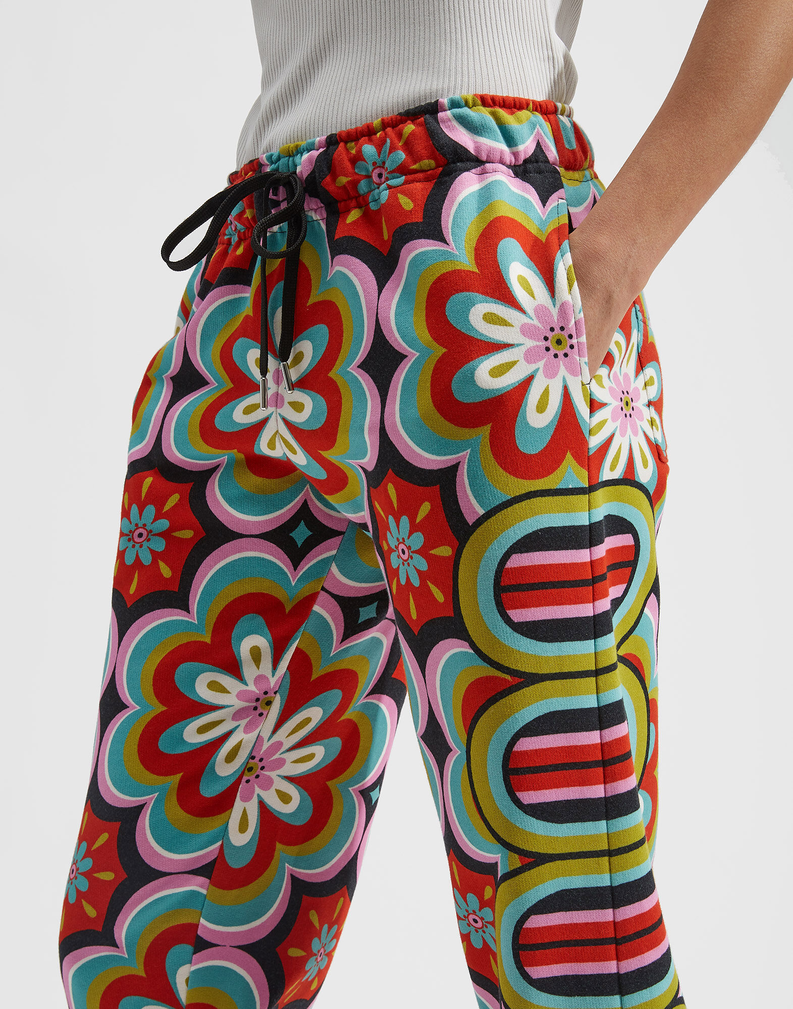 LaDoubleJ Sweatpants Ciccio Rosso TRO0042JER015CIC0004