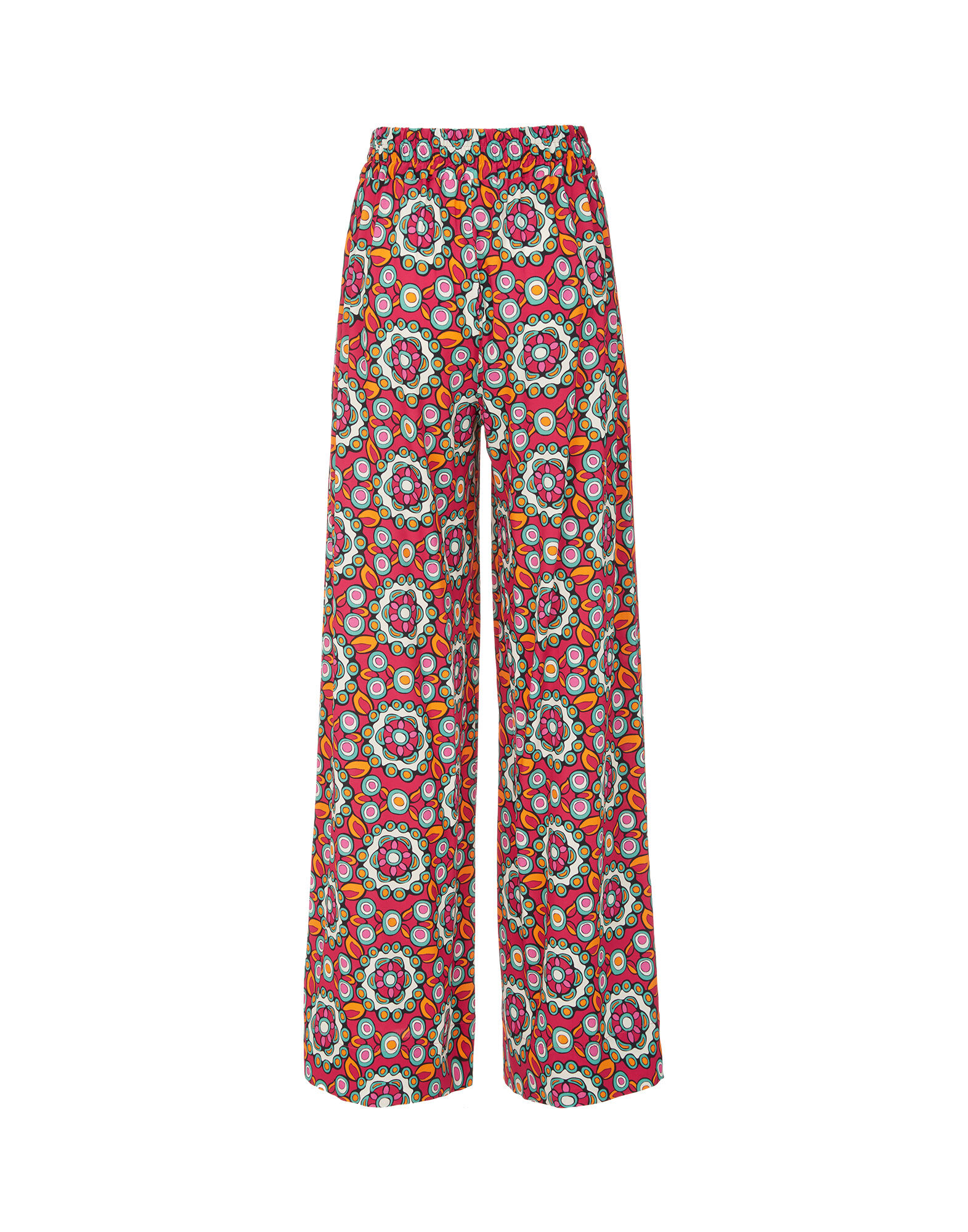 LaDoubleJ Palazzo Pants Kaleidoscope Fuxia TRO0003VIS001KAL0004
