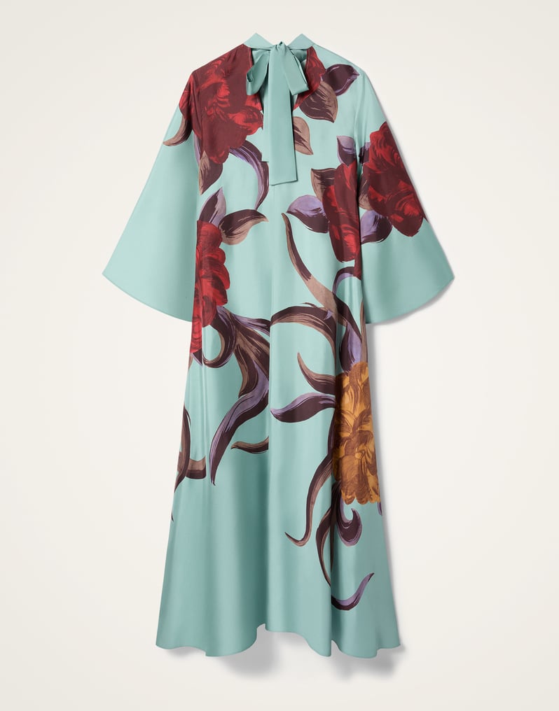 La DoubleJ Magnifico Dress La DoubleJ Magnifico Dress Peony Placée Light Blue DRE0232SIL001PEO06BU01