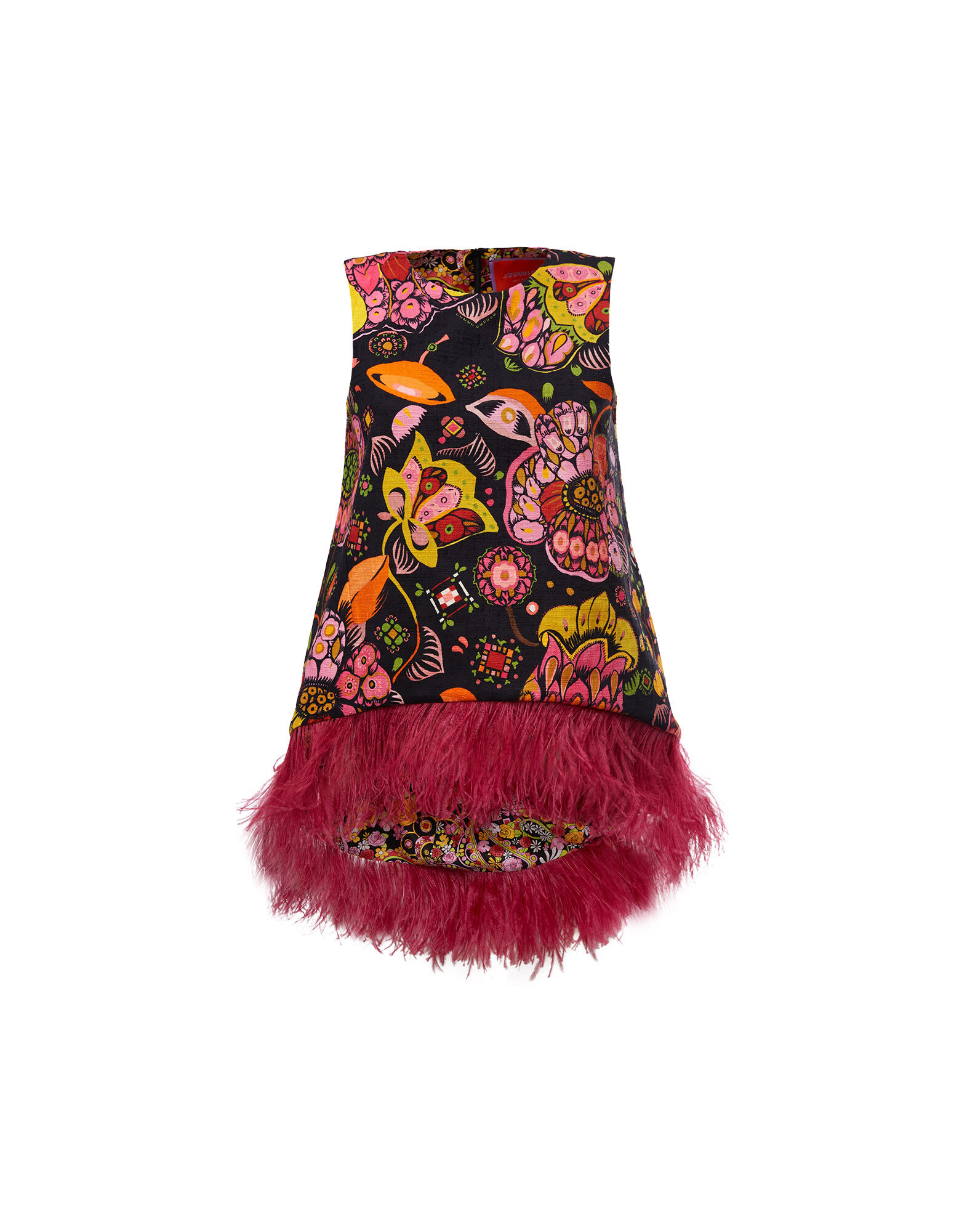 La DoubleJ La Scala Top (With Feathers) Eden TOP0013COT005EDE0001