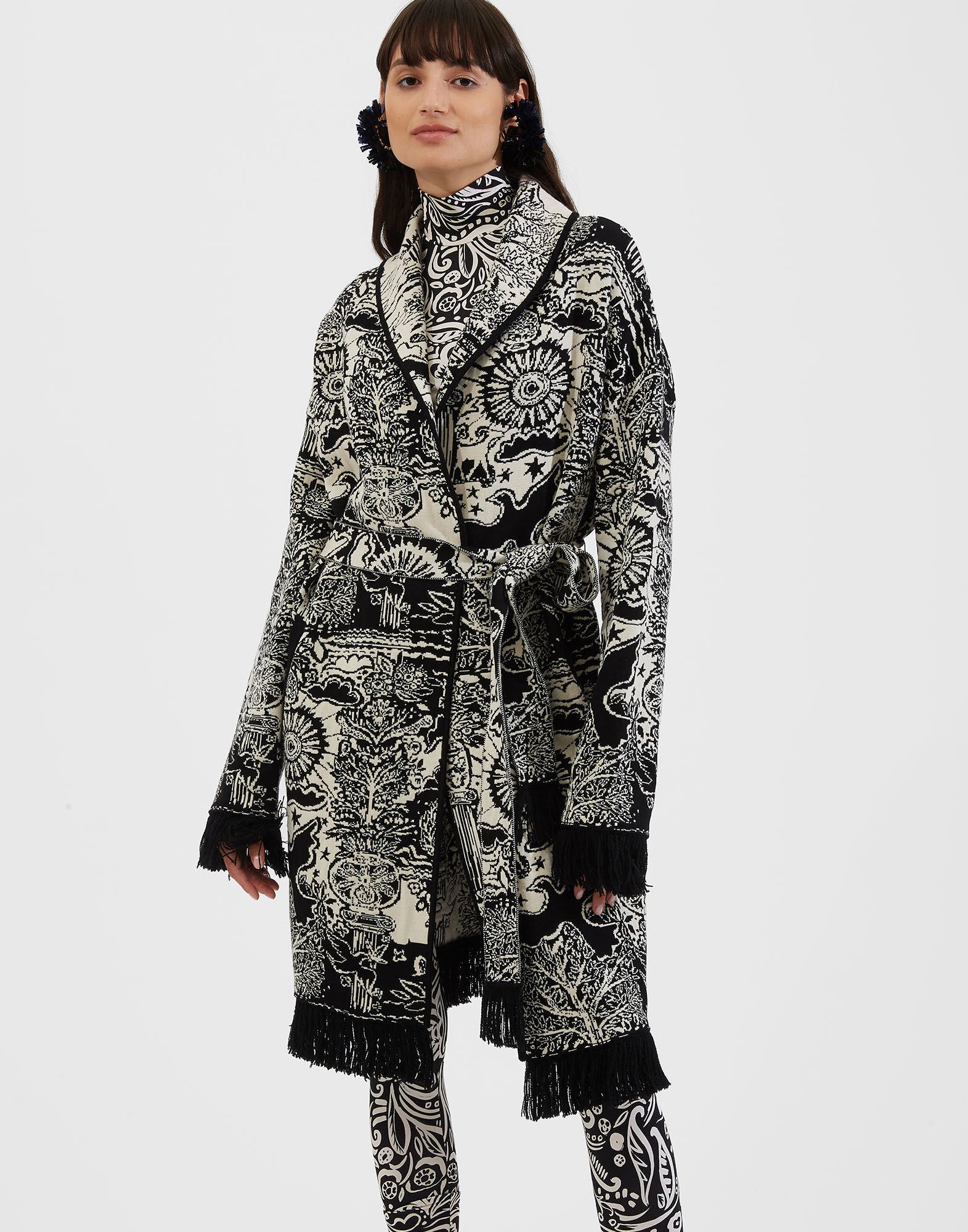 La DoubleJ Boudoir Jacket Ionic Nero JAC0037KNI042VAR0073