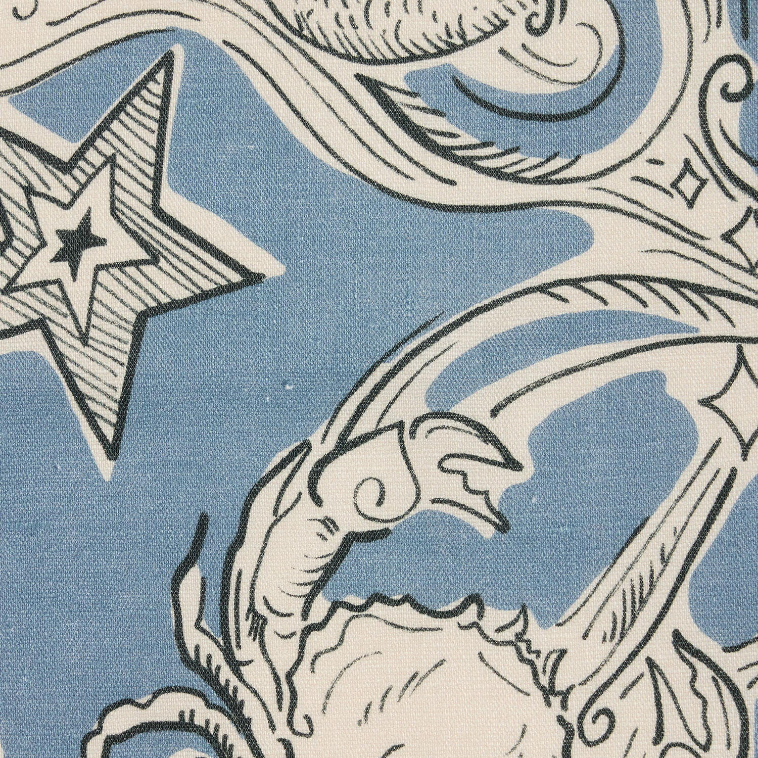 La Doublej Large Napkins Set Of 2 In Cosmos Light Blue