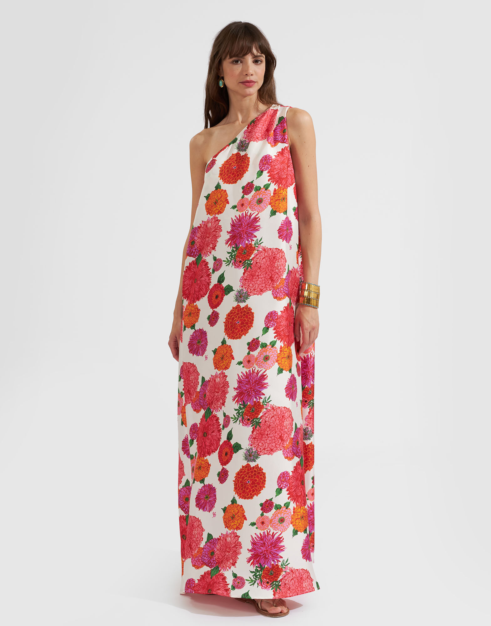 La DoubleJ Roy Dress Gin White DRE0460SIL001GYN01WH01