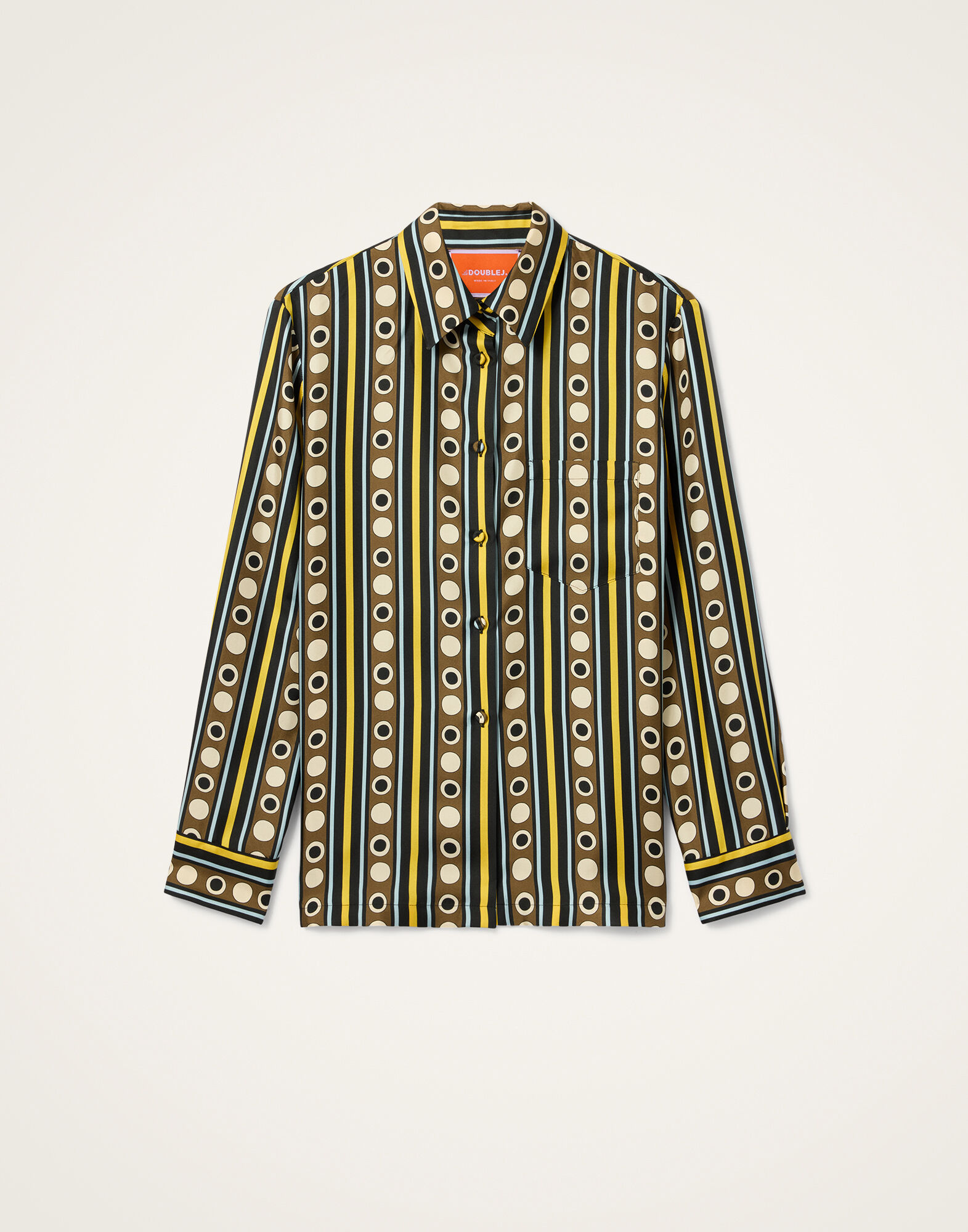 La DoubleJ Boy Shirt Sanctuary Brown SHI0001SIL001SAC01BR02