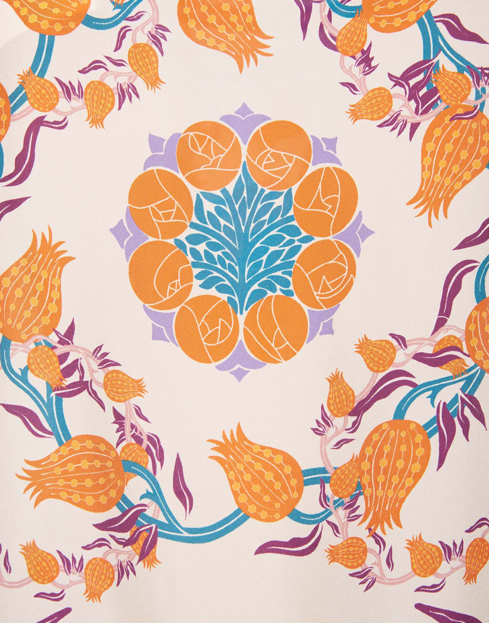 La DoubleJ Vesta Dress Melograno Plac&eacute;e DRE0302SIL009MEL0004