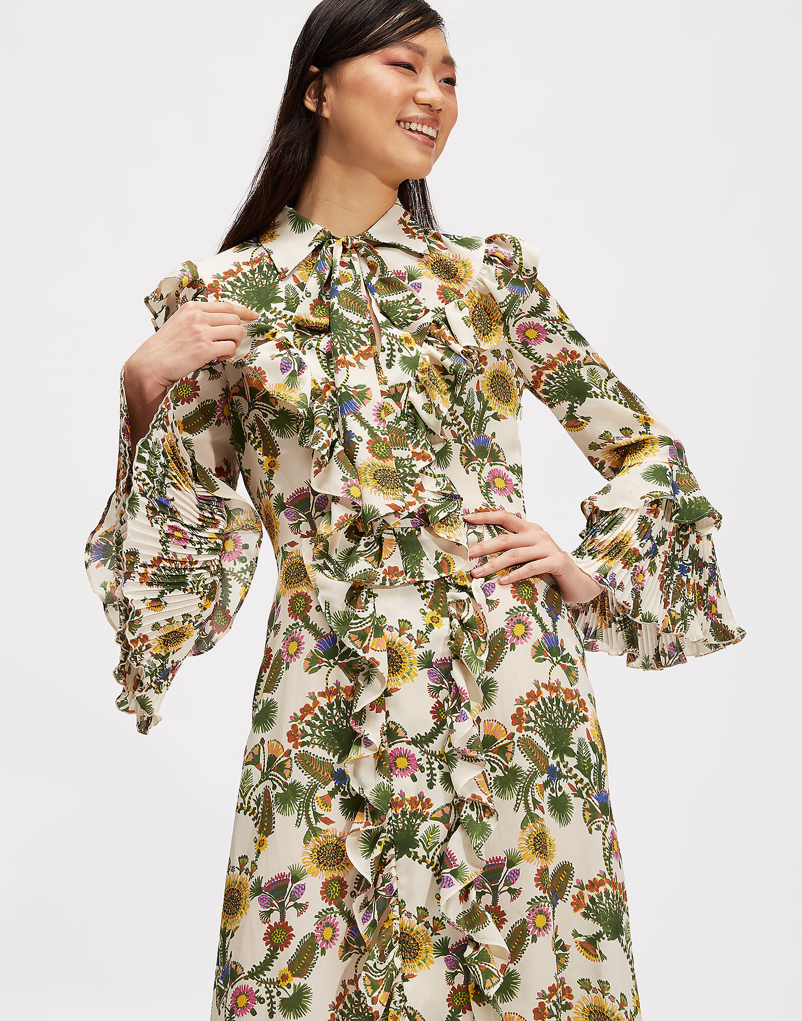 LaDoubleJ Long Fancy Dress Thistle DRE0097DBG001THI0001