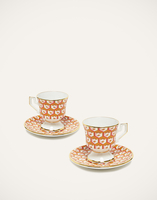 La DoubleJ Espresso Cup & Saucer Set of 2 La DoubleJ Espresso Cup & Saucer Set of 2 Cubi Oro DIS0007CER001CUB0006