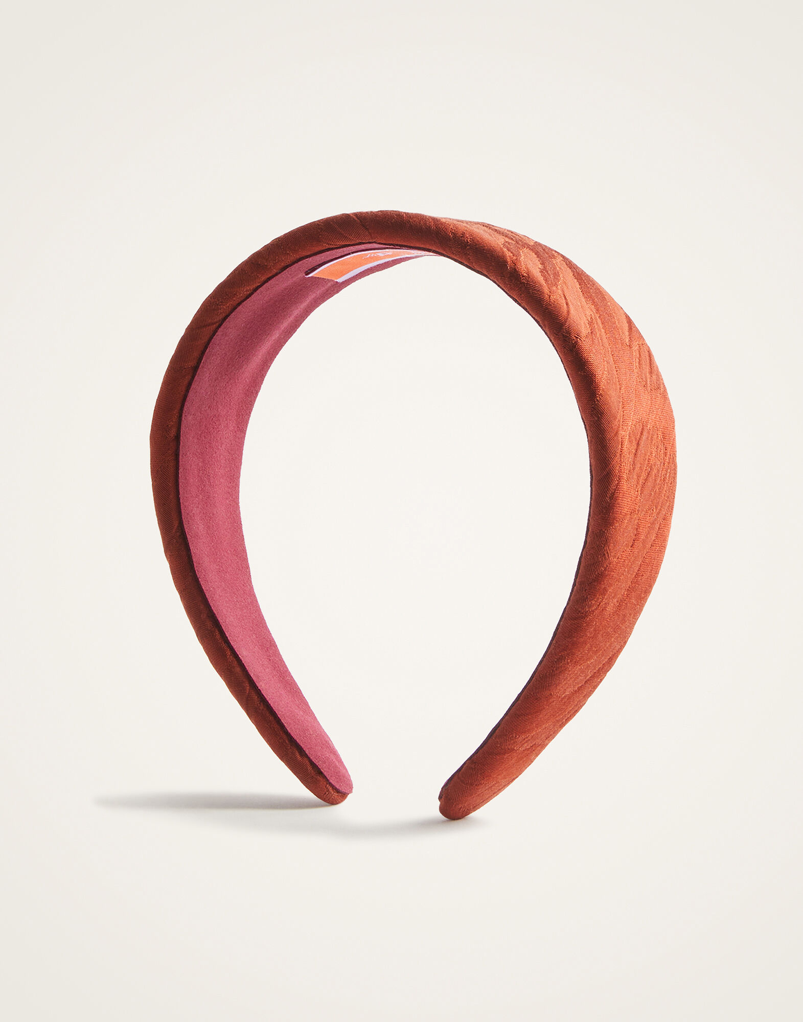 La DoubleJ Flat Headband Animalier Rust HEB0023JCQ118ANI02OR04