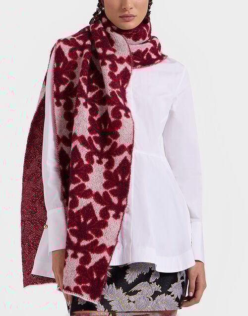 La DoubleJ Half-Light Scarf La DoubleJ Half-Light Scarf Herald Cream SCA0062KNI137VA327WH03