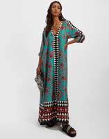 LaDoubleJ Muumuu Dress LaDoubleJ Muumuu Dress Cartwheel DRE0225SIL006CRW0001