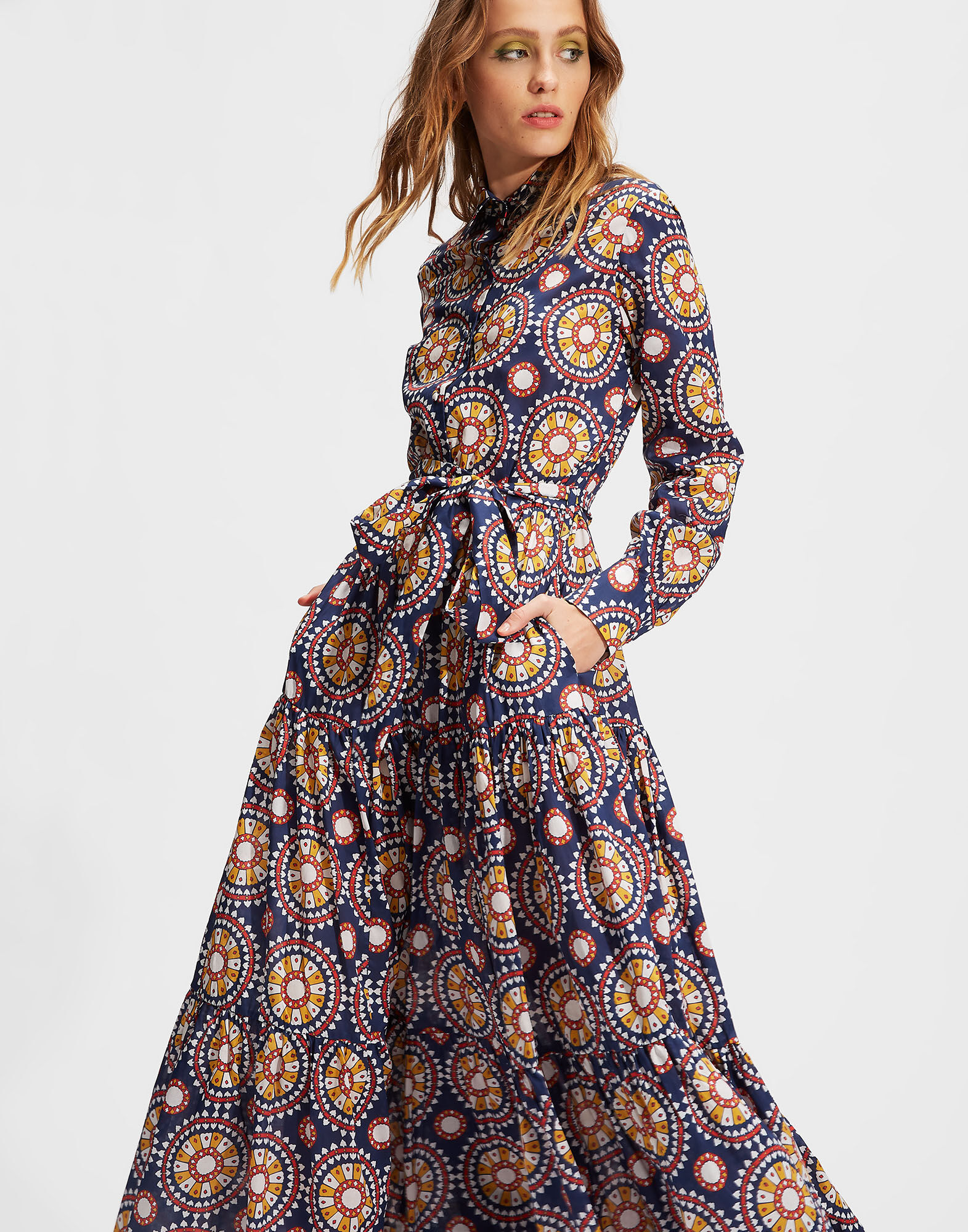 LaDoubleJ Bellini Dress Ruote DRE0016COT003RUO0001