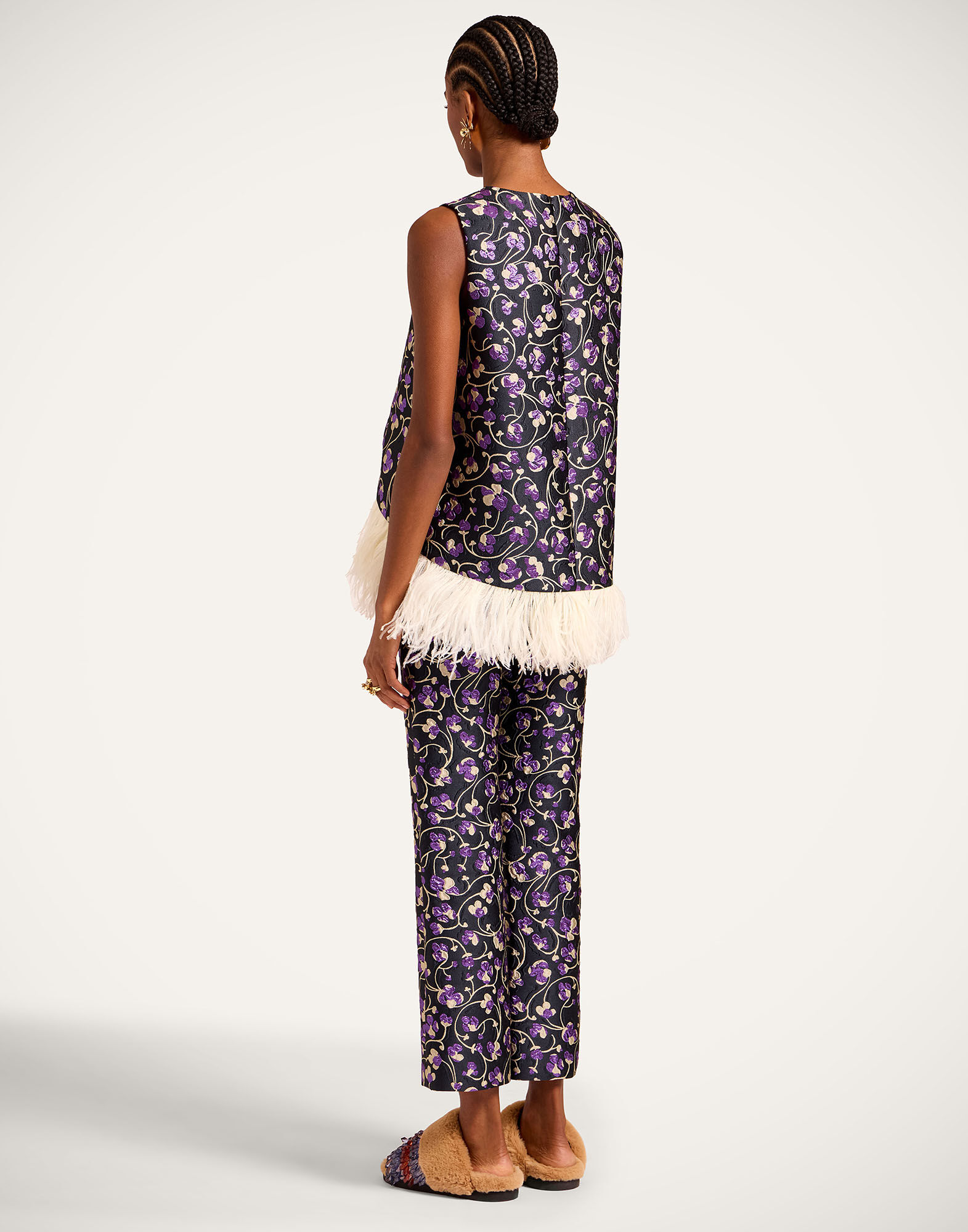 La DoubleJ 24/7 Pants Honeysuckle Black TRO0069JCQ128HNY02BL01