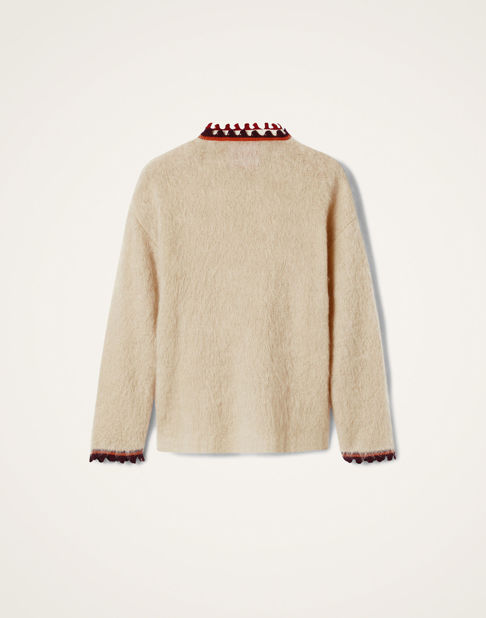 La DoubleJ Camden Jumper Solid Ecru PUL0165KNI170SOLIDBR05